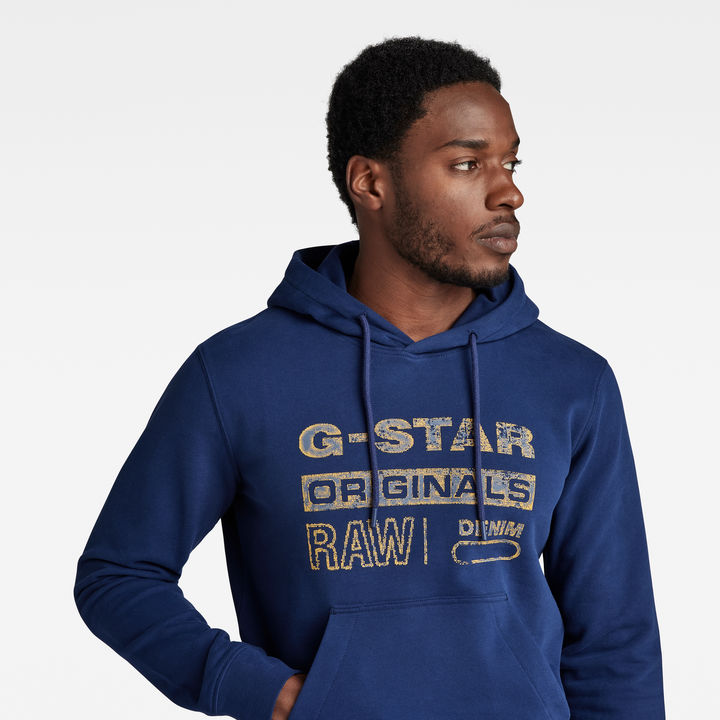 G star raw hoodie mens on sale