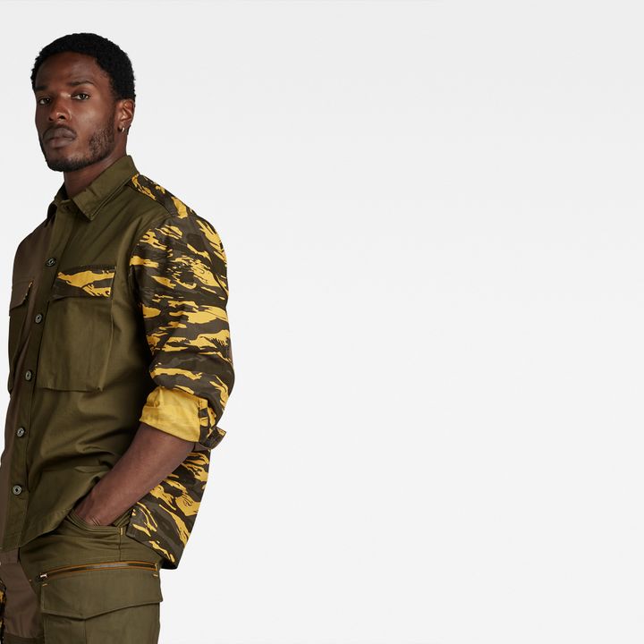 R-3N Boxy Shirt | Green | G-STAR® DE