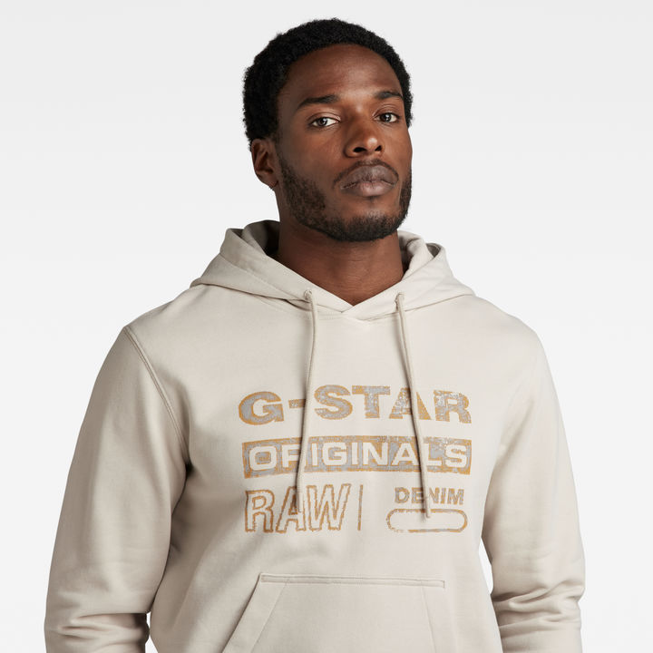 G star raw hoodie mens clearance
