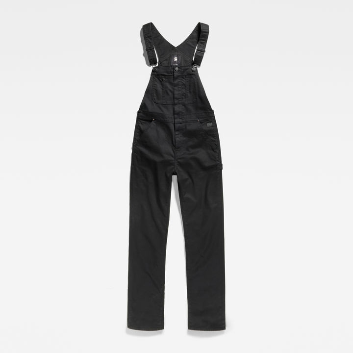 G STAR Women Slim Dungaree Black Size XS