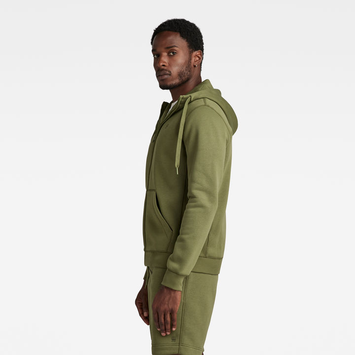 Premium Core Hooded Zip Sweater