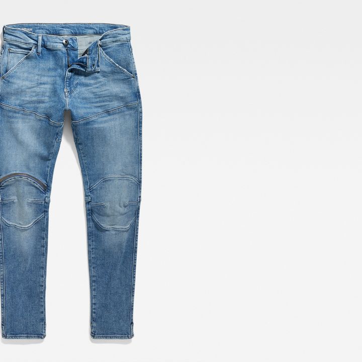 5620 3D Zip Knee Skinny Jeans | ライトブルー | G-STAR® JP