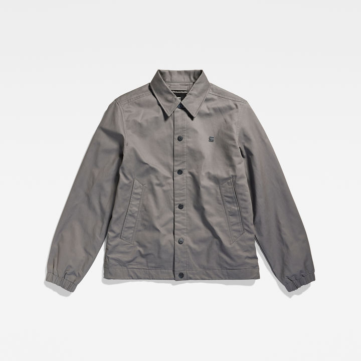 Grey coach jacket discount