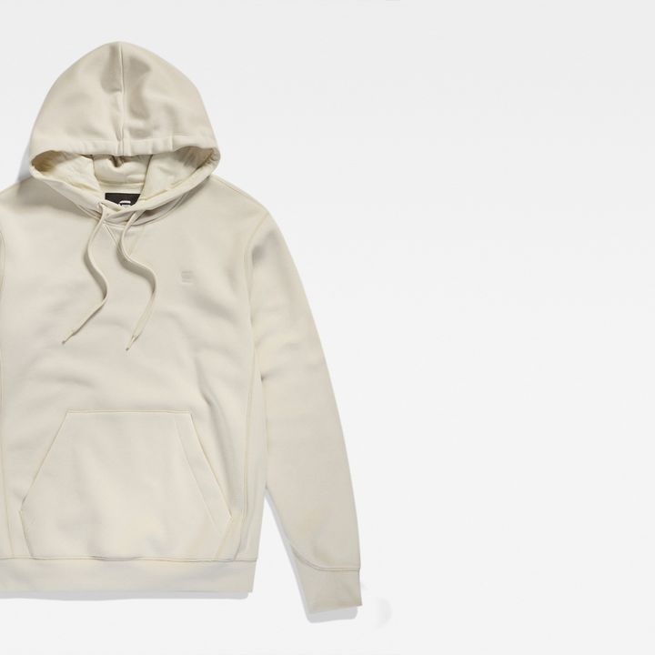 Beige pullover hoodie new arrivals