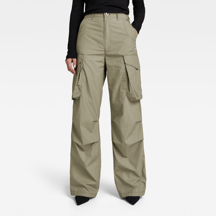 High Waist Cargo Broek Groen G STAR NL