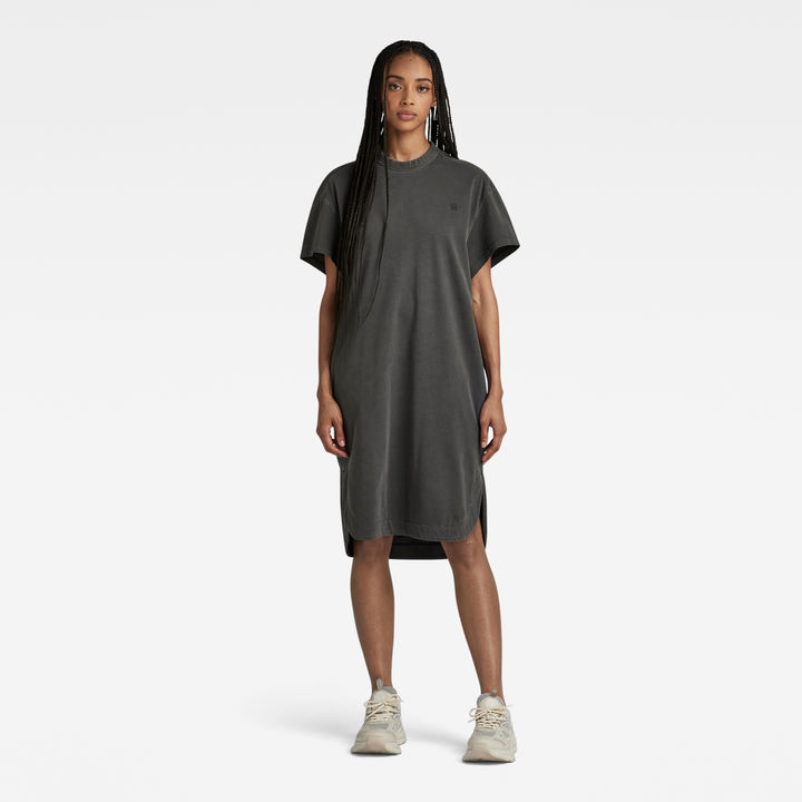 Overdyed Loose T Shirt Dress