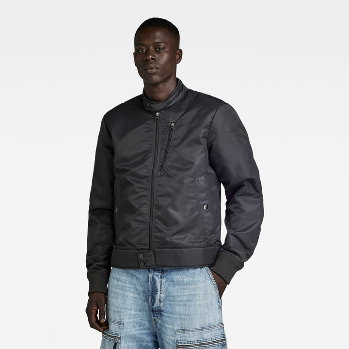 G star Biker Jacket Black M Man D24281 C143 6484 M