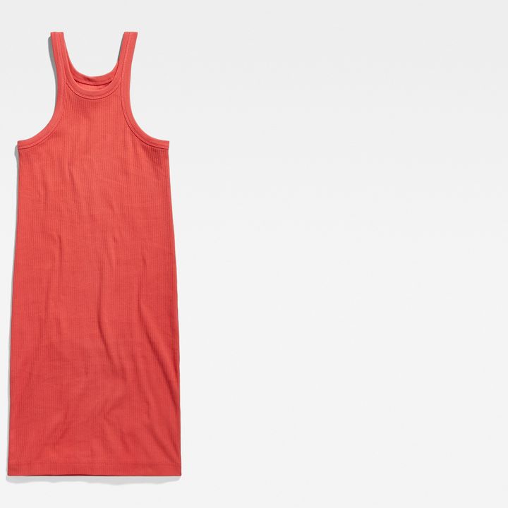 Ribbed tank top dress outlet