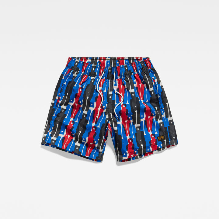 Dirik Allover Swim Shorts Multi color G STAR ZA