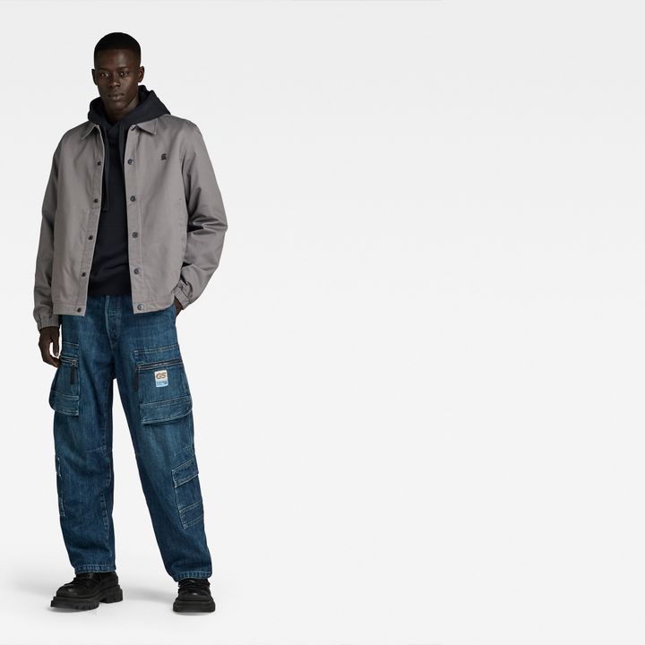Coach Jacket | Grey | G-STAR® GB