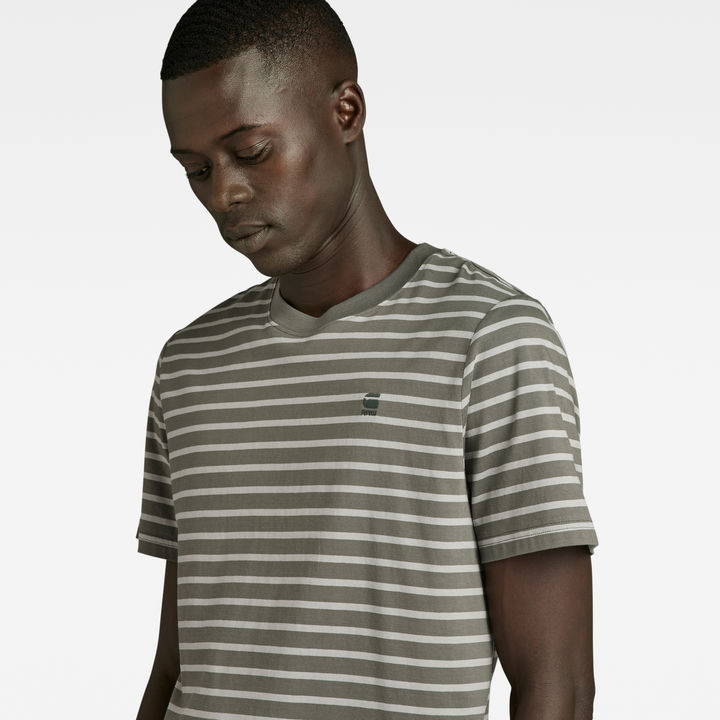 G star striped t shirt discount