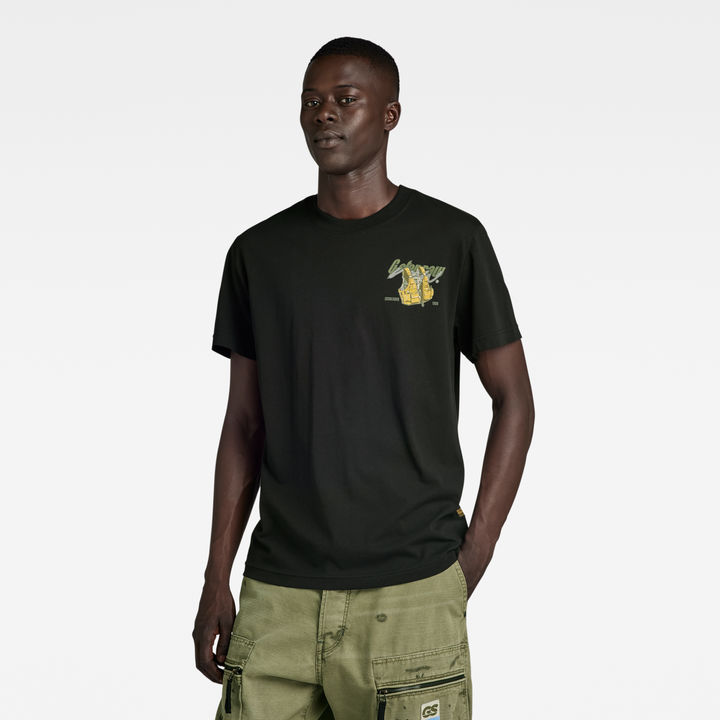 G star black t shirt best sale
