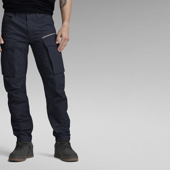 Rovic Zip 3D Regular Tapered Pants