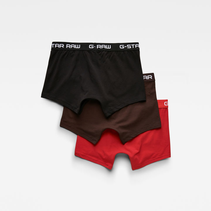 Classic Boxer Color Set van 3 Rood G STAR NL