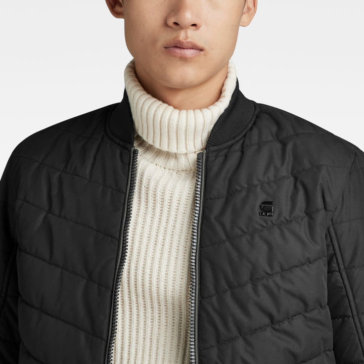 G star quilted bomber jacket store