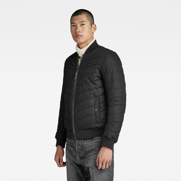 G star quilted bomber jacket online