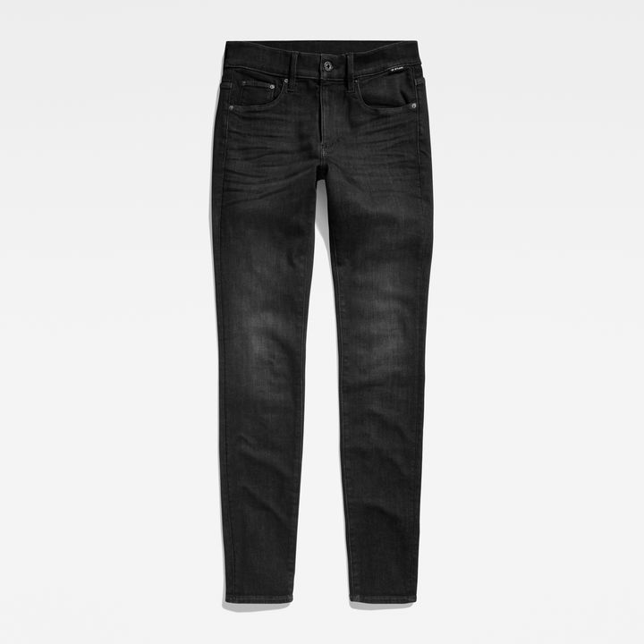 3301 High Skinny Jeans Black G STAR ZA