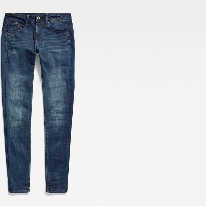 【お買い得！】 g-star-midge-zip-mid-waist- パンツ