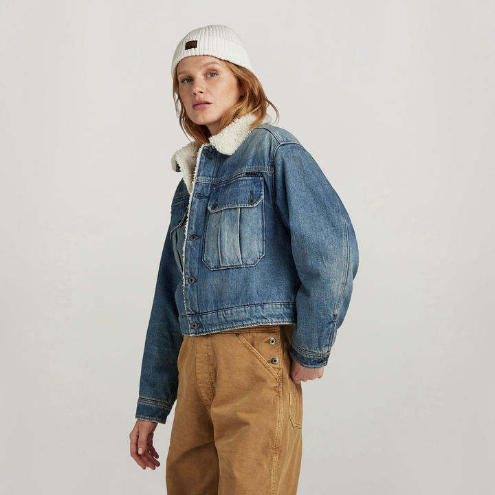 Sherpa girls jacket sale