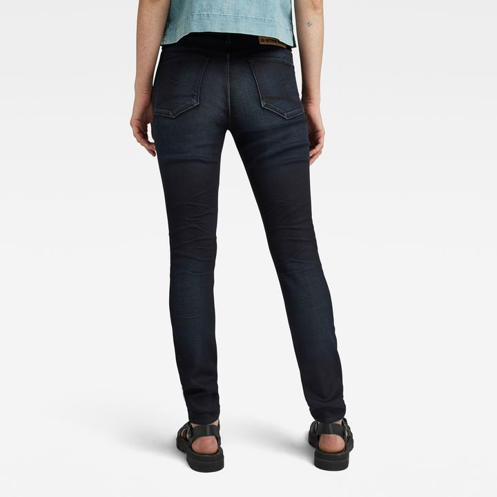 G star lynn mid skinny dark aged discount