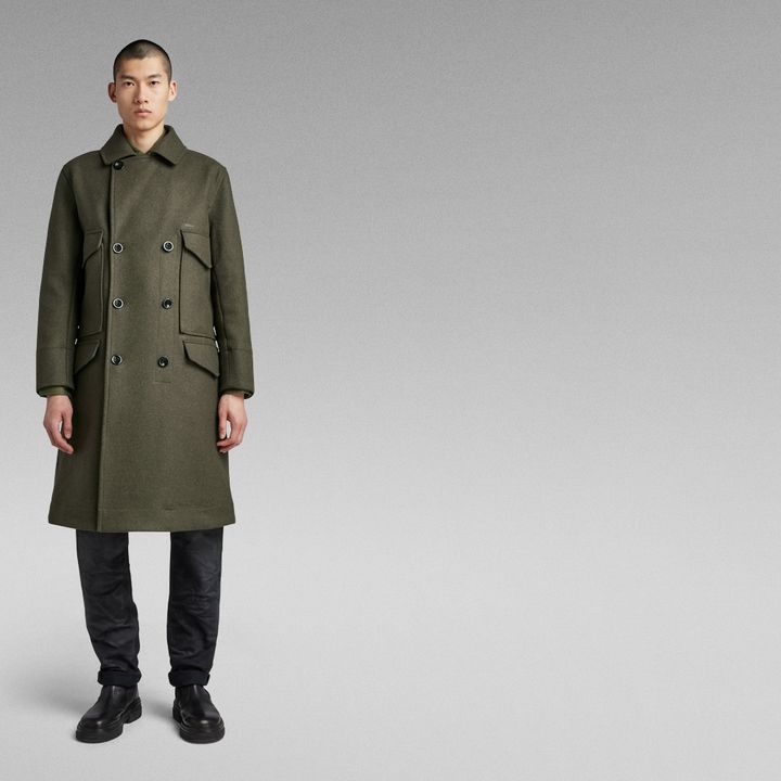 G star wool coat hotsell