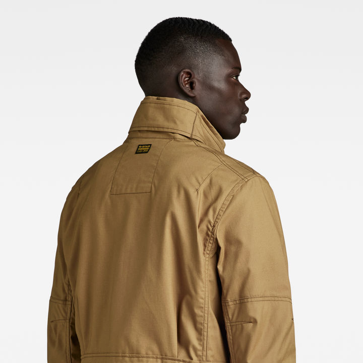 G STAR Men Rovic Slim Field Jacket Brown Size XXL