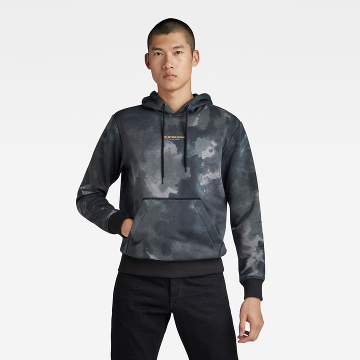 Double color hoodie on sale