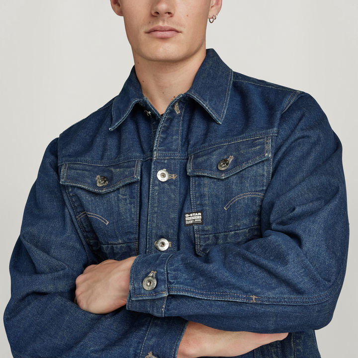 G star Arc Denim Jacket Blue L Man D23957 D436 G231 L