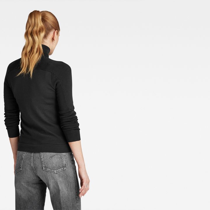 Core Slim Gebreide Coltrui Zwart G STAR NL