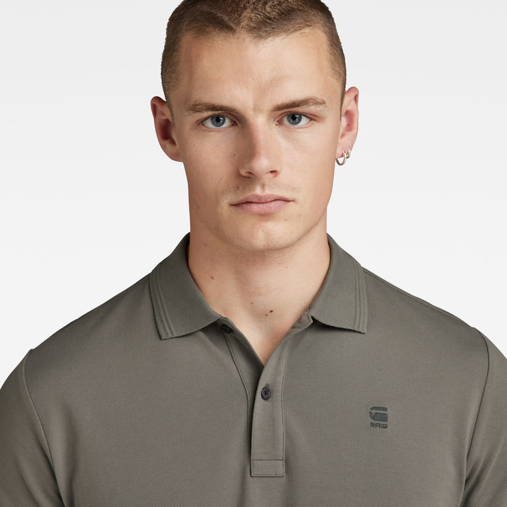 G star Dunda Short Sleeve Polo Grey XL Man D11595 5864 1260 XL