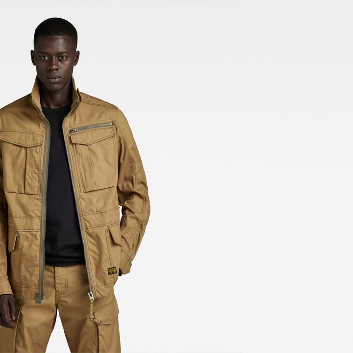 G star khaki jacket outlet