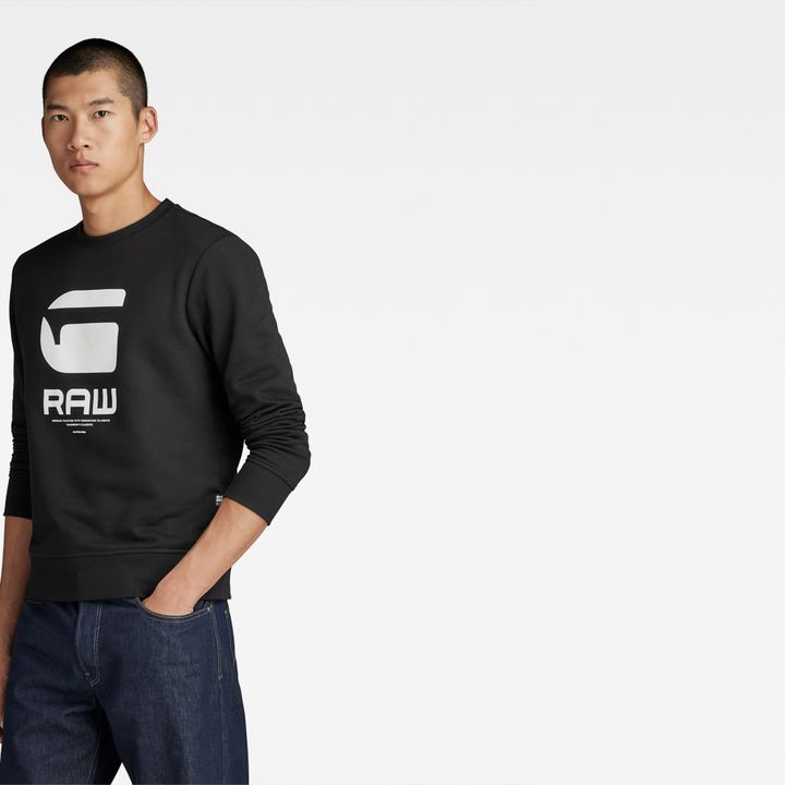 G star raw black sweatshirt shop