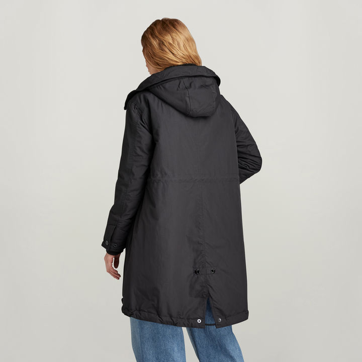 Hooded Fishtail Parka