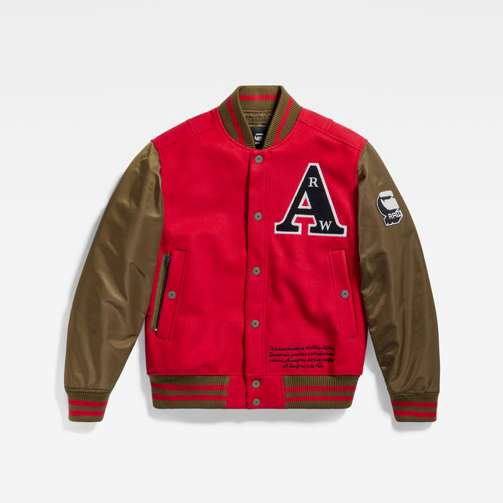 G star raw red jacket online