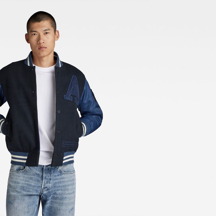 Varsity Jacket Dark blue G STAR AU