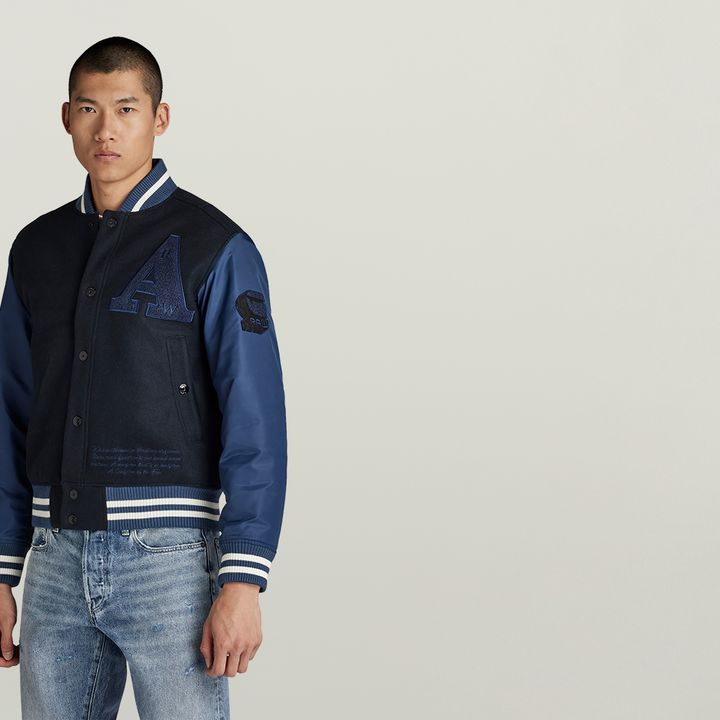 Varsity Jacket Dark blue G STAR AU