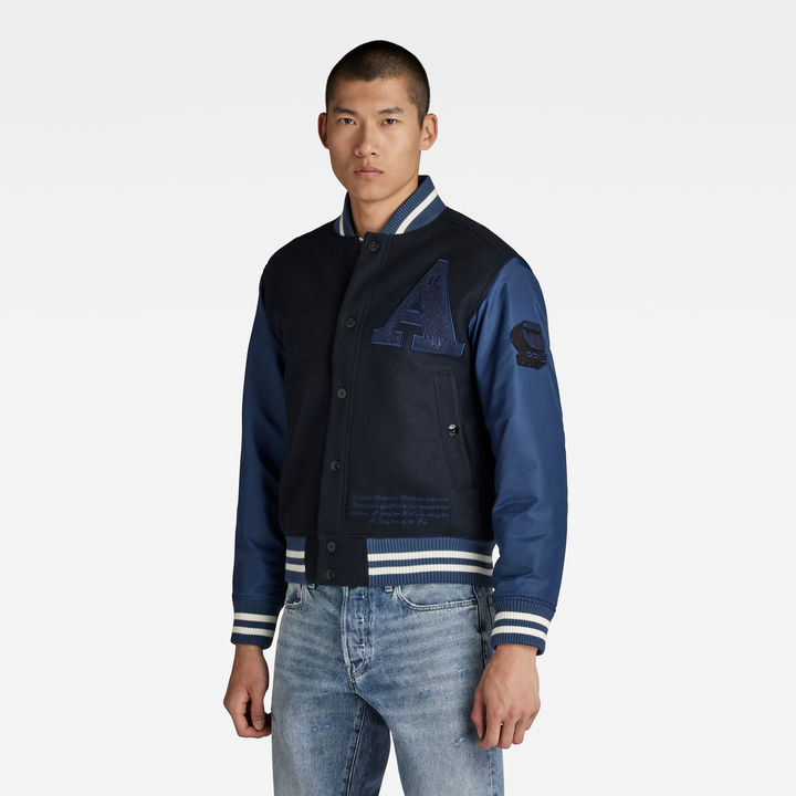 Varsity Jacket Dark blue G STAR AU