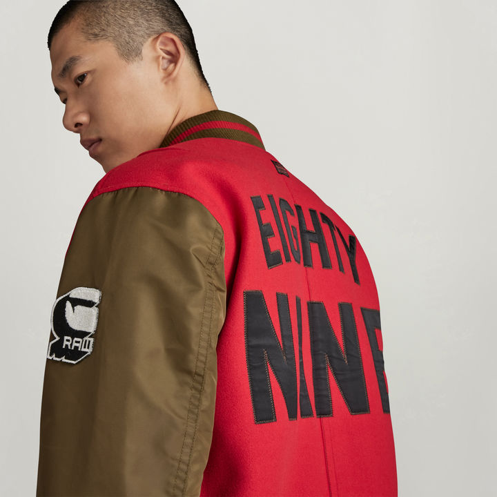 G star varsity jacket 2025