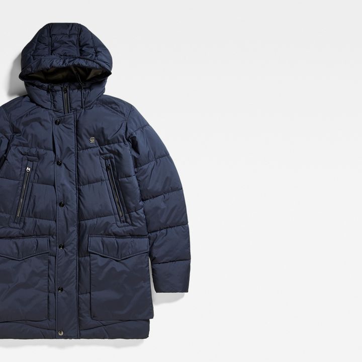 Parka Whistler Hooded Bleu fonce G STAR CA