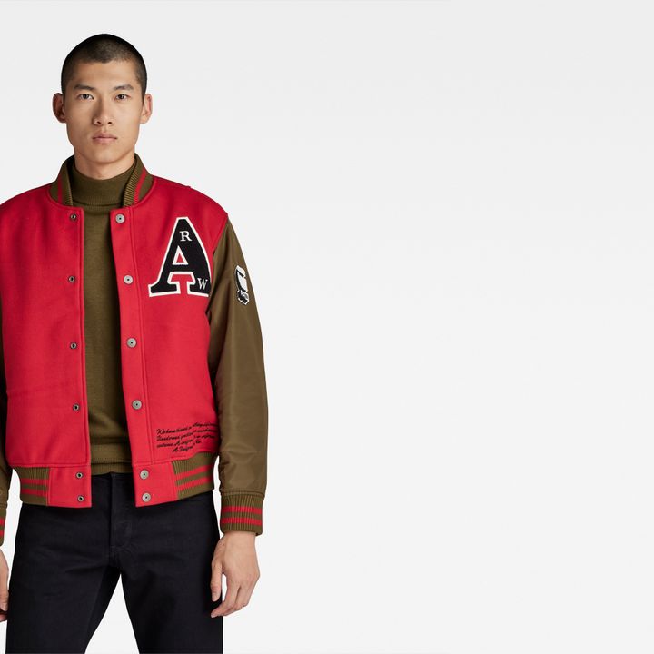 G star raw red jacket outlet