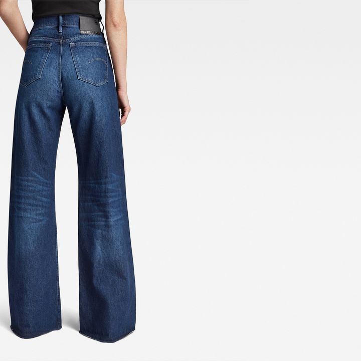 Deck Ultra High Wide Leg Jeans