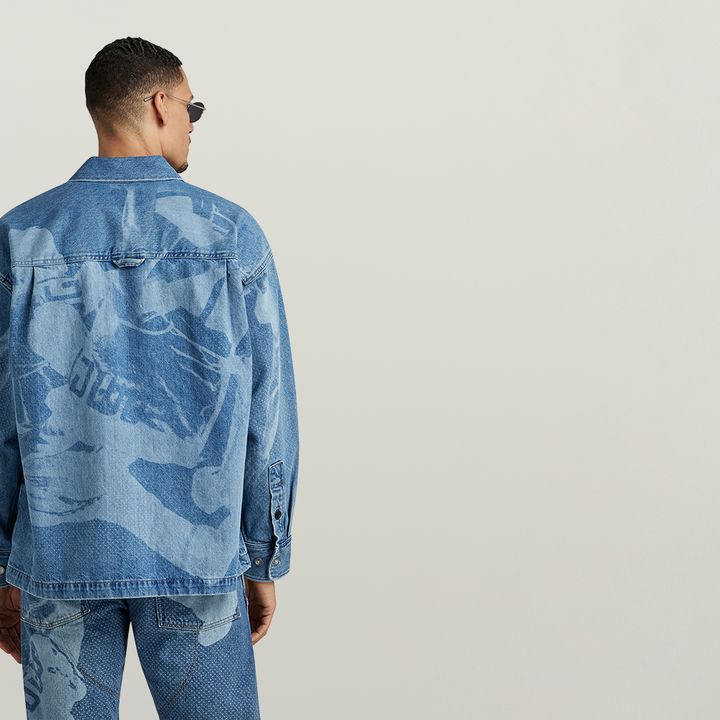 Unisex Oversized Boxy Fit Overshirt