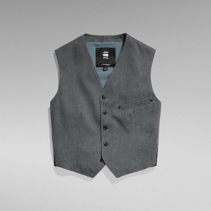 Wool Waistcoat Multi color G STAR AU