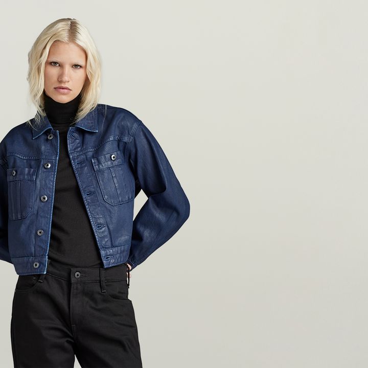 Cropped Utility Jacket