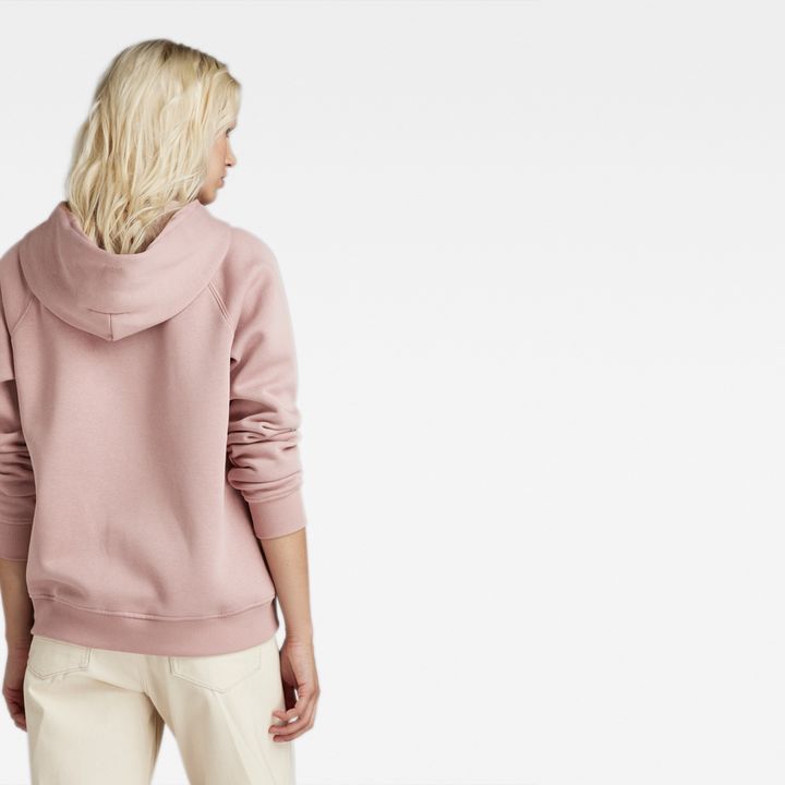 Graphic hoodie dames top