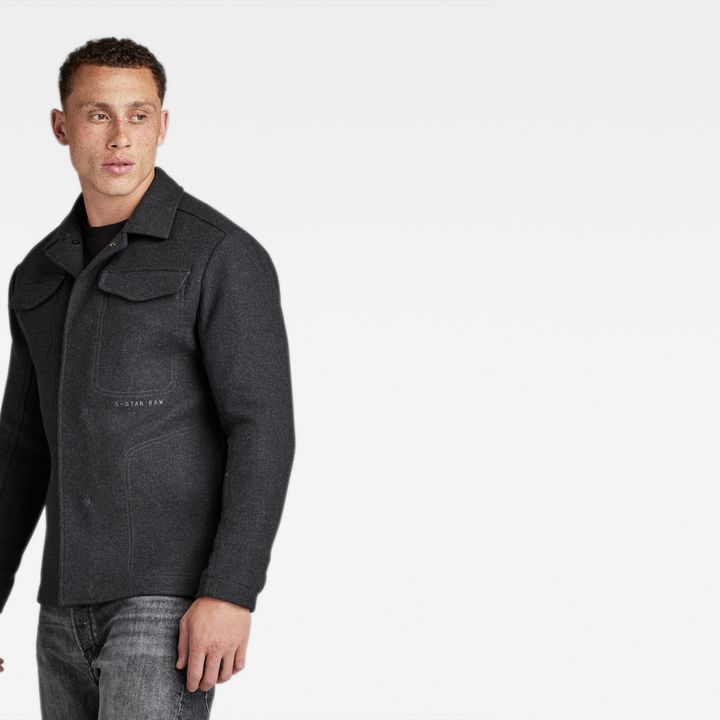 Chore Wool Jacket Grey G STAR AU