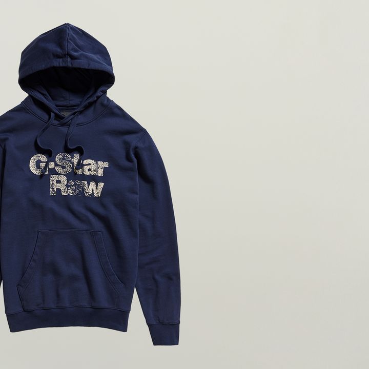 G star raw blue hoodie shop