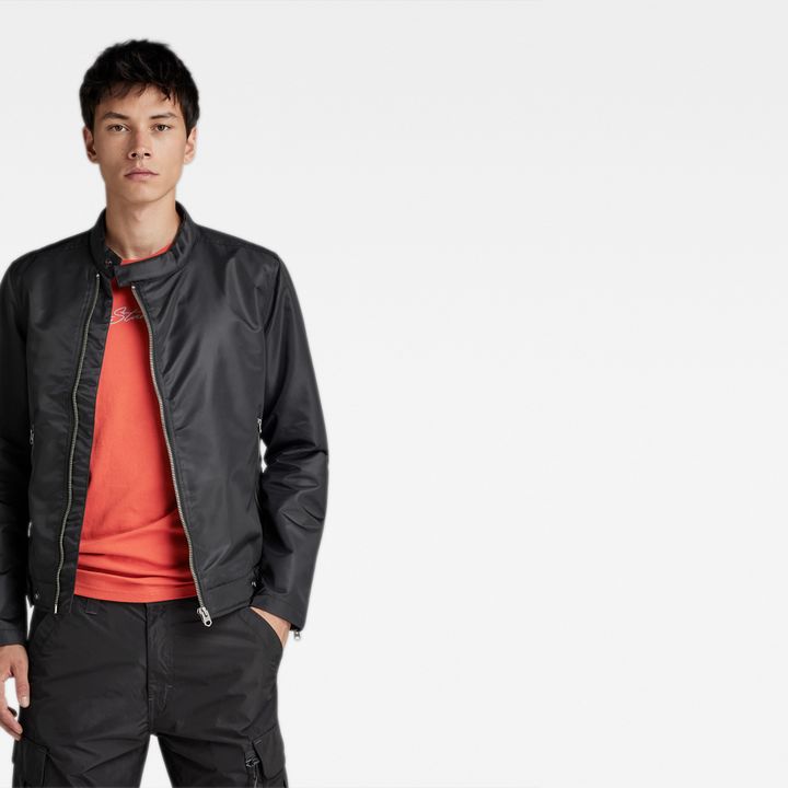 Biker Jacket Black G STAR CA