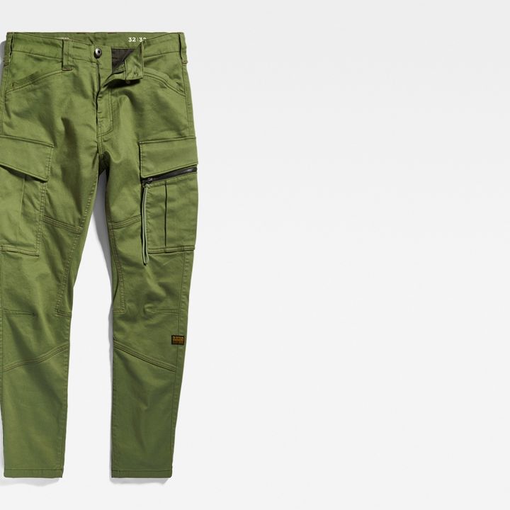 Zip Pocket 3D Skinny Cargo Pants 2.0 | Green | G-STAR® US