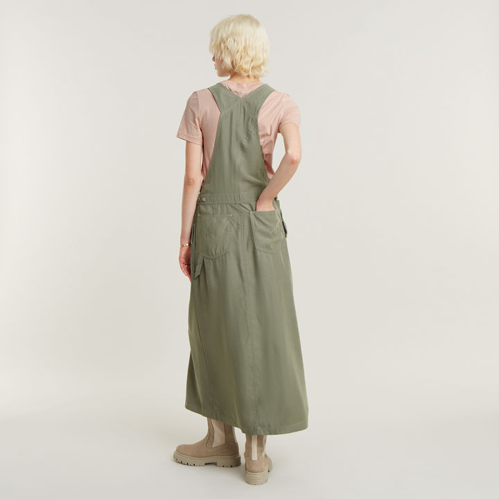 Dungaree dress online clearance